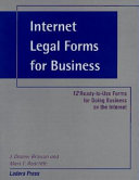 Internet legal forms for business /