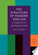 The structure of modern English : a linguistic introduction /