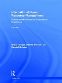 International human resource management : policies and practices for multinational enterprises /