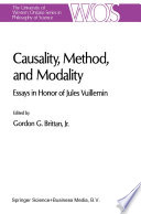 Causality, Method, and Modality : Essays in Honor of Jules Vuillemin /