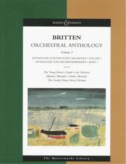 Orchestral anthology. Anthologie d'œuvre pour orchestre. Volume 1 = Anthologie von Orchesterwerken. Band 1 /