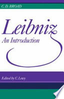 Leibniz : an introduction /