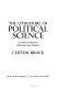 The literature of political science ; a guide for students, librarians, and teachers.