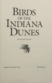 Birds of the Indiana Dunes /