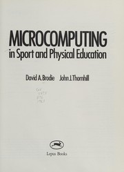 Microcomputing in sport and physical education /