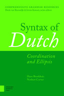 Syntax of Dutch.