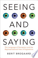 Seeing and saying : the language of perception and the representational view of experience /