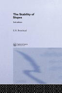 The stability of slopes /