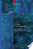 The reign of truth and faith : epistemic expressions in 16th and 17th century English /