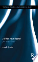 German reunification : unfinished business /