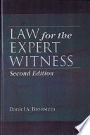 Law for the expert witness /