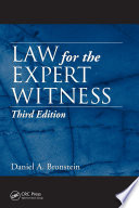 Law for the expert witness /