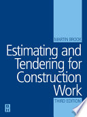 Estimating and tendering for construction work /