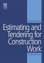 Estimating and tendering for construction work /
