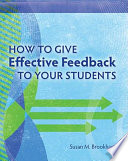 How to give effective feedback to your students /