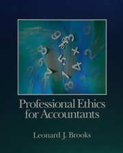 Professional ethics for accountants /