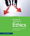 Business & professional ethics for directors, executives & accountants /