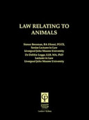 Law relating to animals /