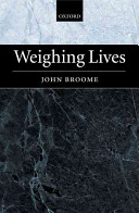 Weighing lives /