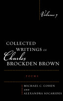 Collected writings of Charles Brockden Brown /