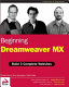 Beginning Dreamweaver MX /