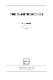 The naphthyridines /