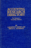 Accounting research directory : the database of accounting literature /