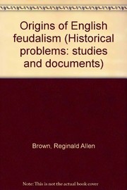 Origins of English feudalism /