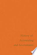 A history of accounting and accountants /