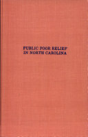 Public poor relief in North Carolina /