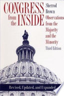 Congress from the inside : observations from the majority and the minority /