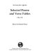 Selected poems and verse fables, 1784-1793 /