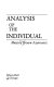 Analysis of the individual /