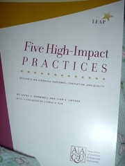 Five high-impact practices : research on learning outcomes, completion and quality /