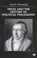 Hegel and the history of political philosophy /