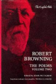Robert Browning, the poems /