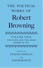 The poetical works of Robert Browning /