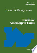 Families of automorphic forms /