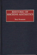 Rhetoric of machine aesthetics /