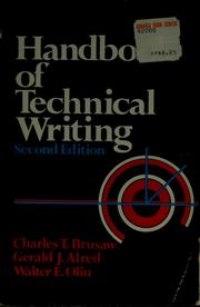 Handbook of technical writing /