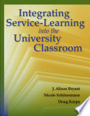 Integrating service-learning into the university classroom /