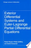 Exterior differential systems and Euler-Lagrange partial differential equations /