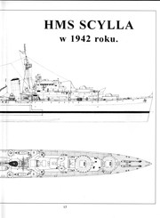Brytyjski krążownik przeciwlotniczy Scylla /