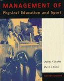 Management of physical education and sport /