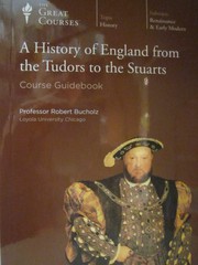A history of England from the Tudors to the Stuarts /