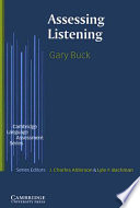 Assessing listening /