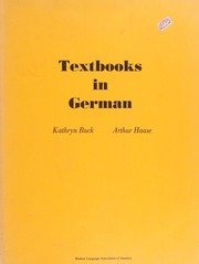 Textbooks in German, 1942-1973 : a descriptive bibliography /