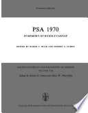 PSA 1970 : In Memory of Rudolf Carnap Proceedings of the 1970 Biennial Meeting Philosophy of Science Association /