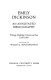 Emily Dickinson, an annotated bibliography ; writings, scholarship, criticism, and ana, 1850-1968 /