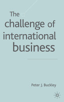 The challenge of international business /